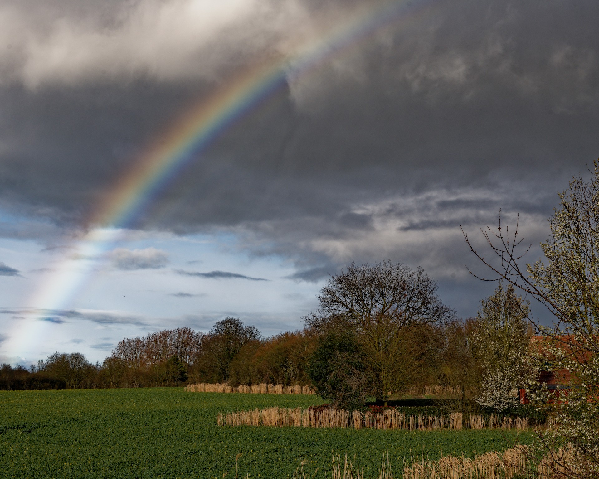 Arc en ciel à Sargé